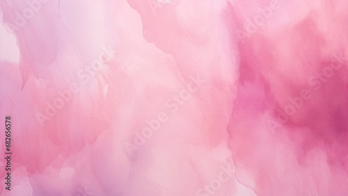 abstract background in pink watercolor. Watercolor pink illustration