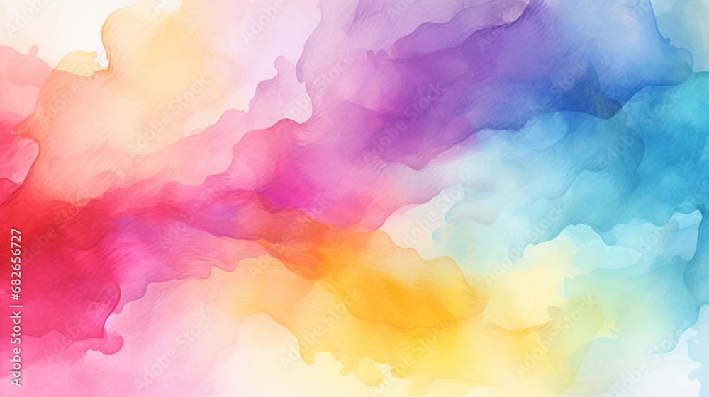 Watercolor Brush Abstract Background design illustration