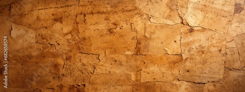 Aged and Textured Wall with Cracks