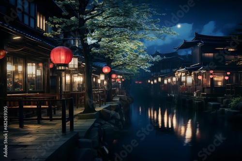 日本の京都風のの町並み（京都・奈良・寺院・神社） 