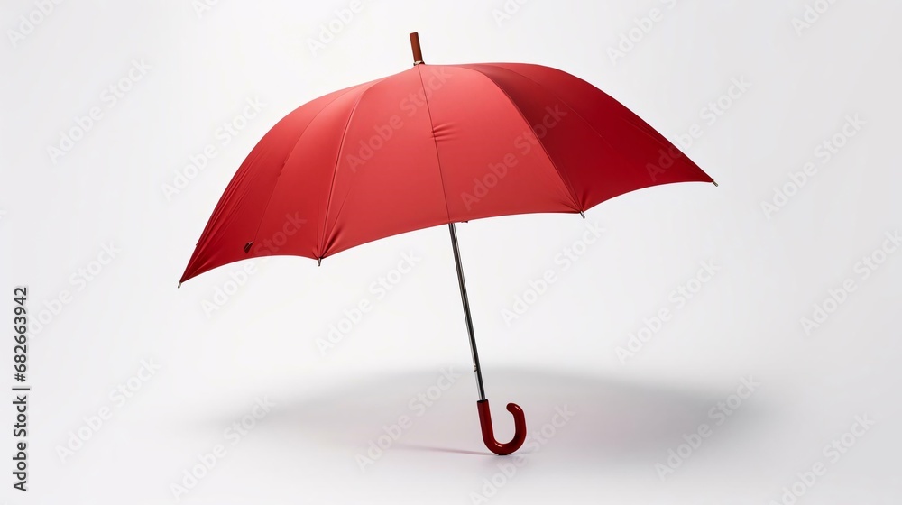 a red umbrella on a white background a red umbrella on a white background