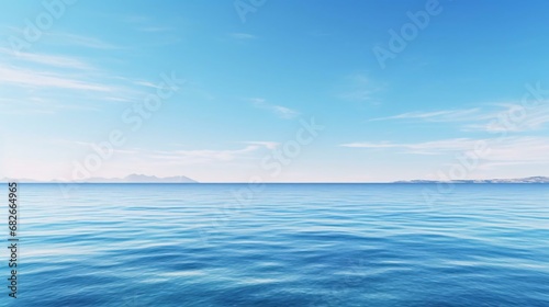 a body of water with land in the distance