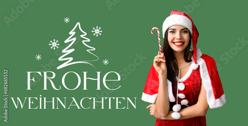 Text FROHE WEIHNACHTEN (Ger...