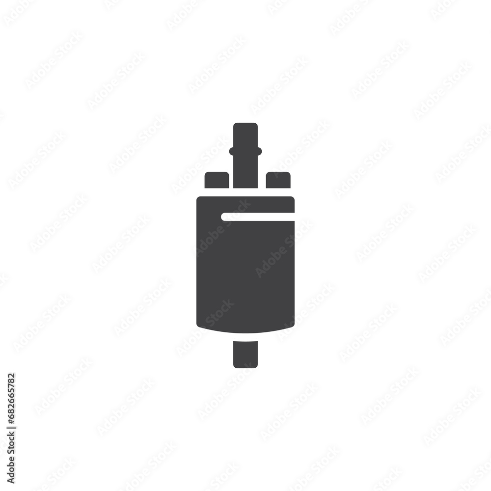 Car fuel pump vector icon Car fuel pump vector icon