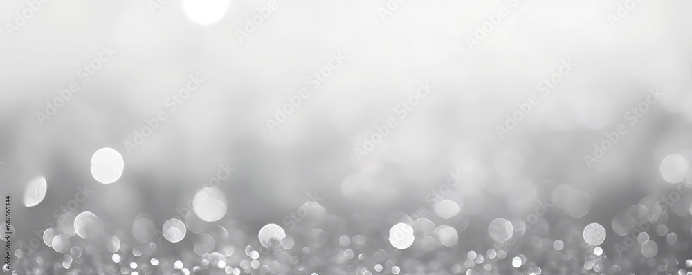 Bokeh blur abstract background with a white light  - obrazy, fototapety, plakaty 