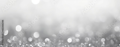 Bokeh blur abstract background with a white light 