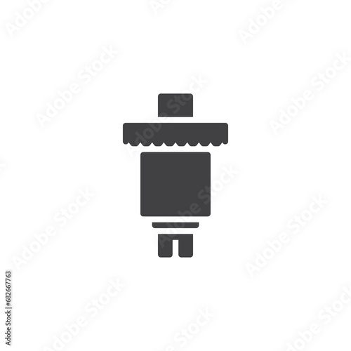 Car differential vector icon