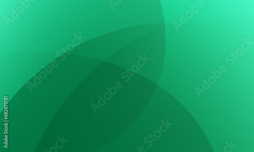 Abstract green wave background. Vector illustration