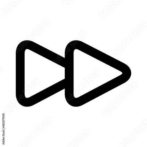 Fast forward icon