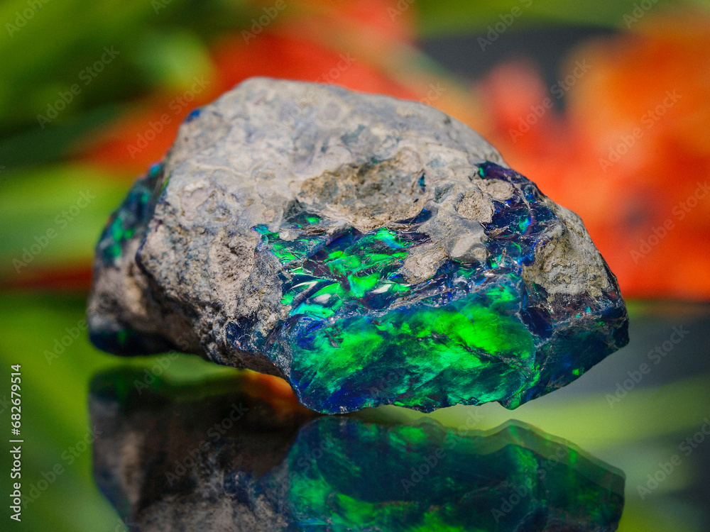 Natural Ethiopian Opal Loose Gemstone Natural Ethiopian Opal Loose Gemstone