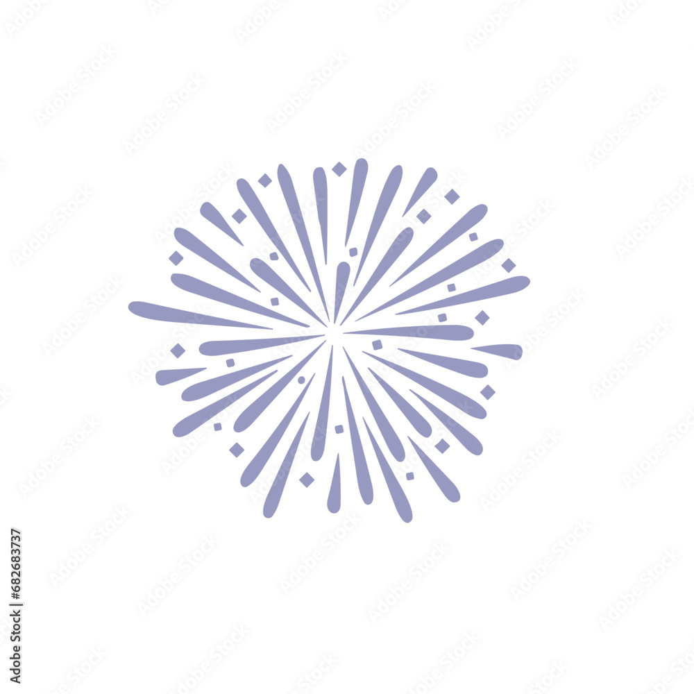 Abstract burst gold pattern fireworks set. Abstract burst gold pattern fireworks set.