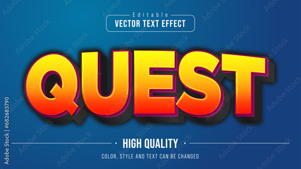 Yellow Quest Text Effects: Embark on a Vibrant Typographic Journey