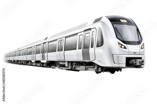 Isolated Subway Motion on a transparent background