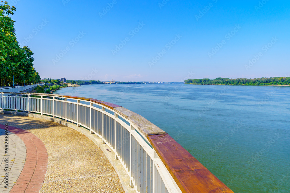 Silistra Park and the Danube River