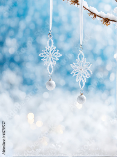 Merry christmas and happy new year background.