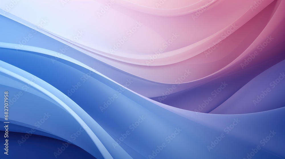 Fototapeta premium Smooth wave abstract modern background. Cover design template, certificate postcard, document, business.