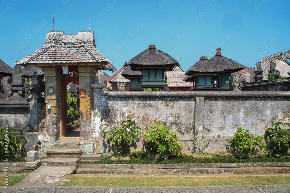 Panglipuran Village is Traditional Village in Bali, Indonesia