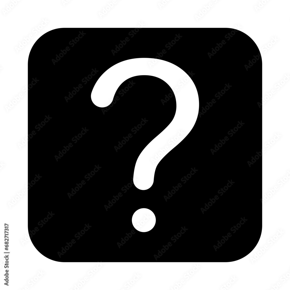 Question Mark Vector Icon