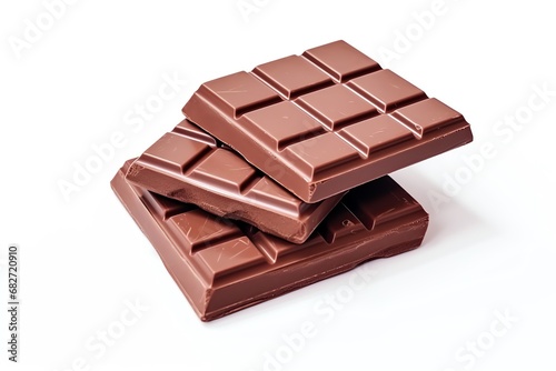 a stack of chocolate barsa stack of chocolate bars photo