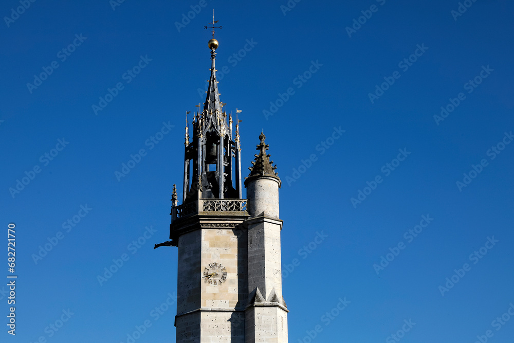 Evreux belfry clock tower, France