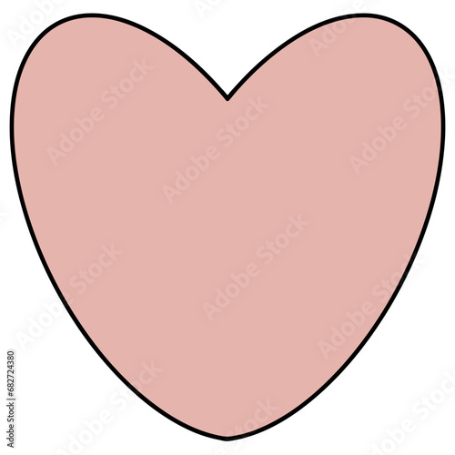 heart silhouette icon svg, valentine vector
