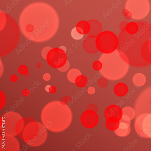 Abstract bokeh background, Red bokeh background, Abstract background with bokeh, Red bokeh, Red banner