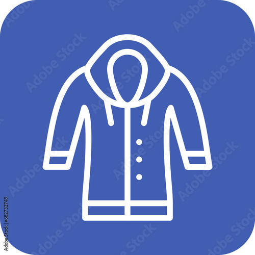 Man Raincoat Icon