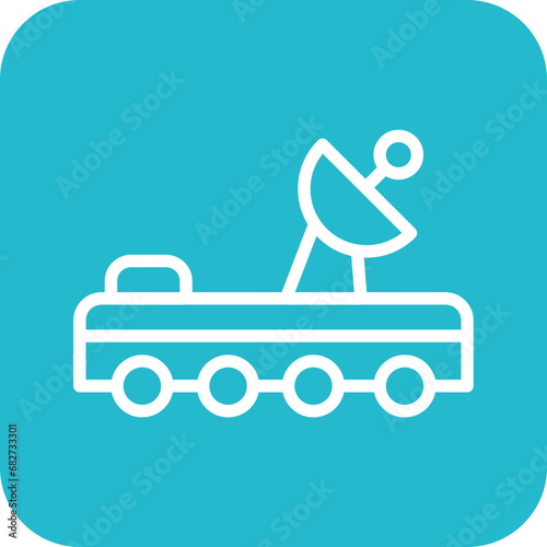 Mars Rover Icon
