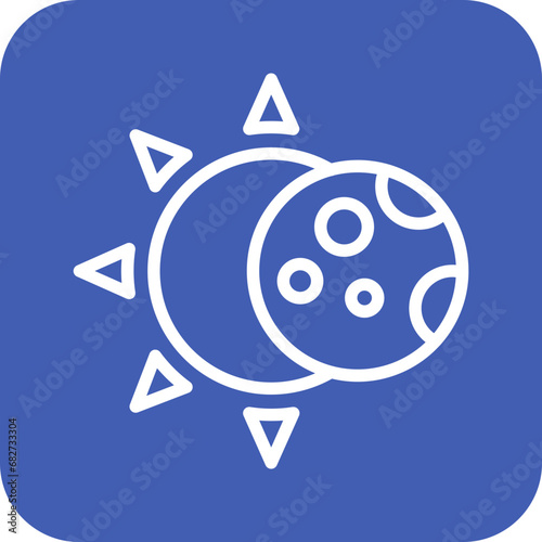 Solar Eclipse Icon