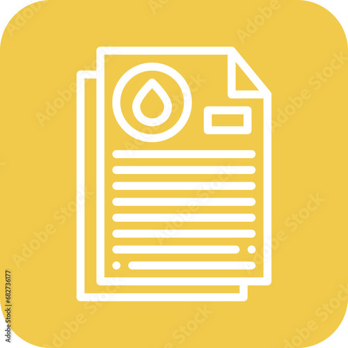 Oil Contract Icon