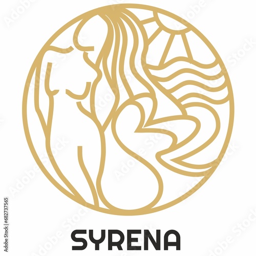 Obraz na płótnie syrena