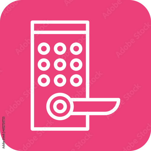 Smart Door Icon