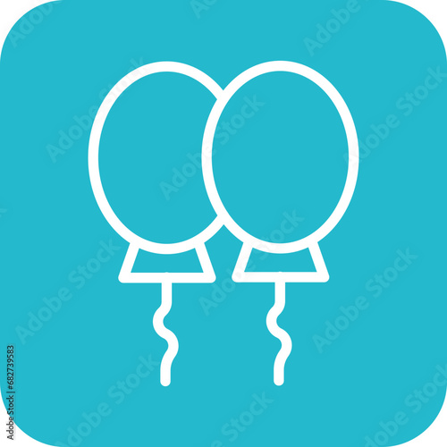Balloons Icon