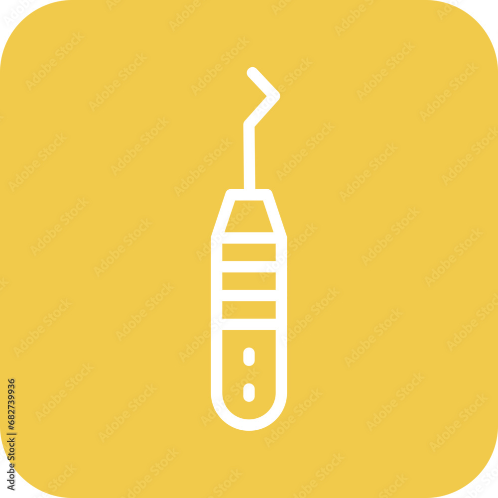 Dental Probe Icon Dental Probe Icon