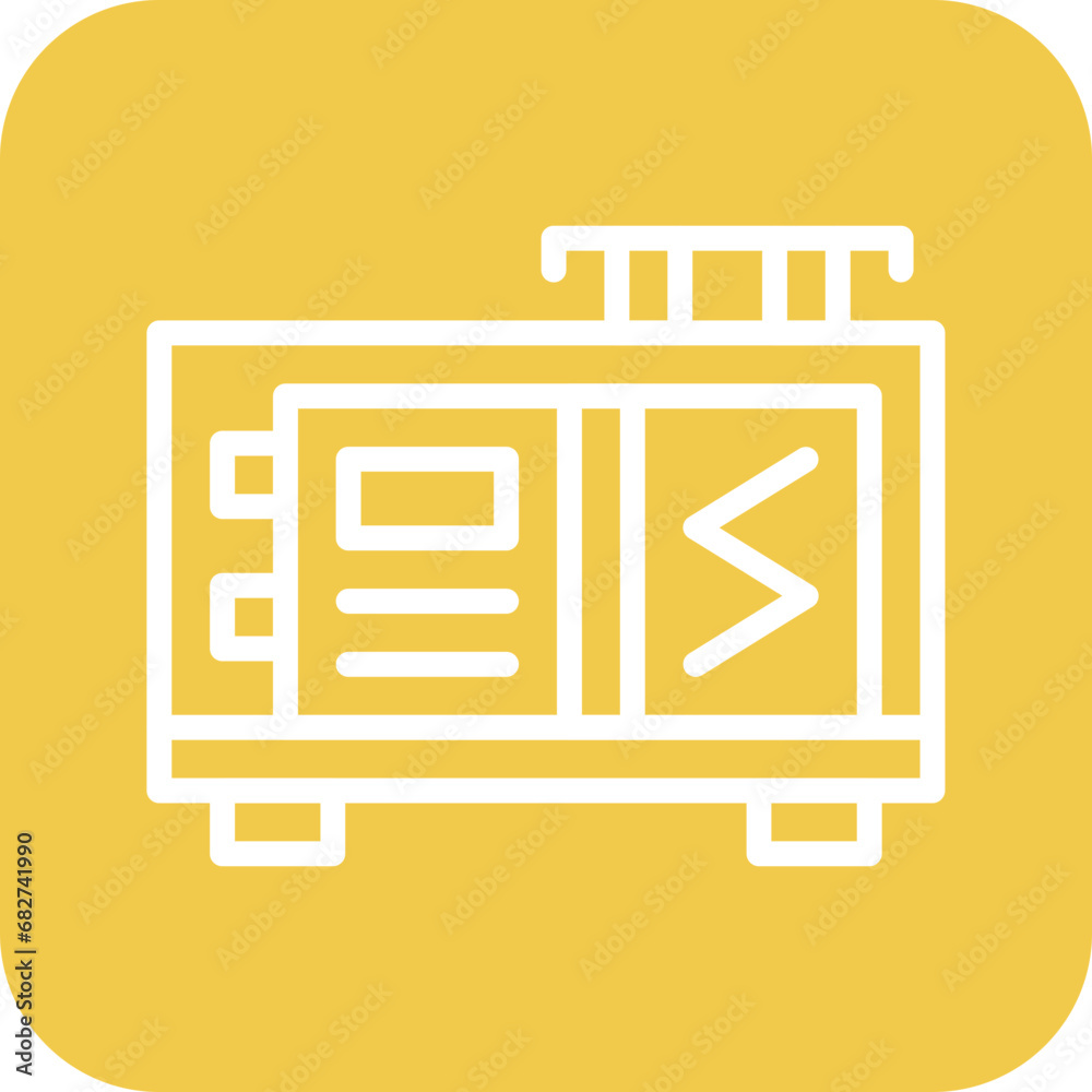 Electric Generator Icon Electric Generator Icon