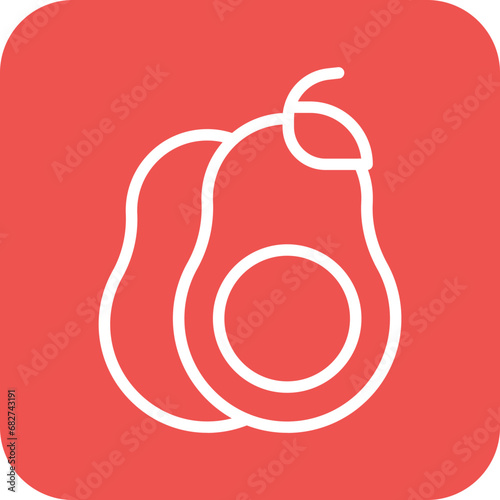 Avocado Icon
