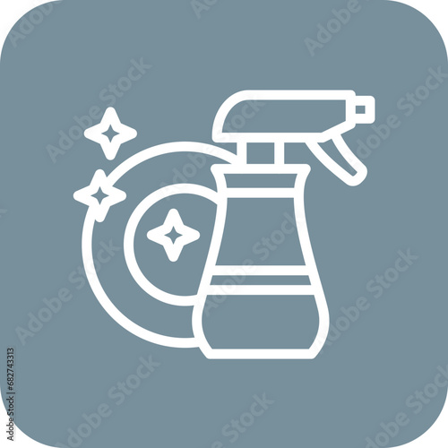 Liquid Dish Washer Icon
