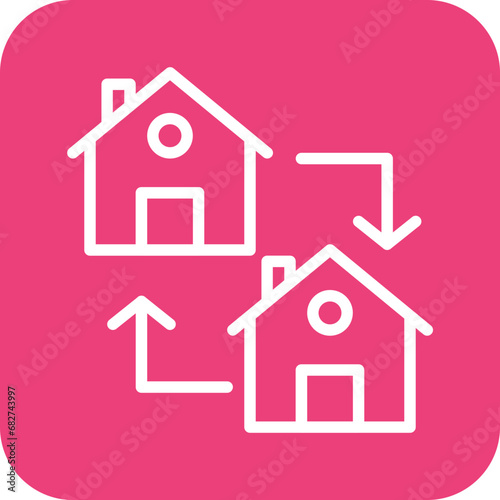House Exchange Icon