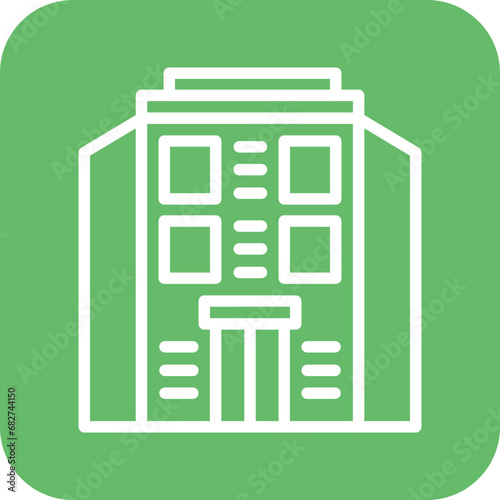 Hotel Building Icon