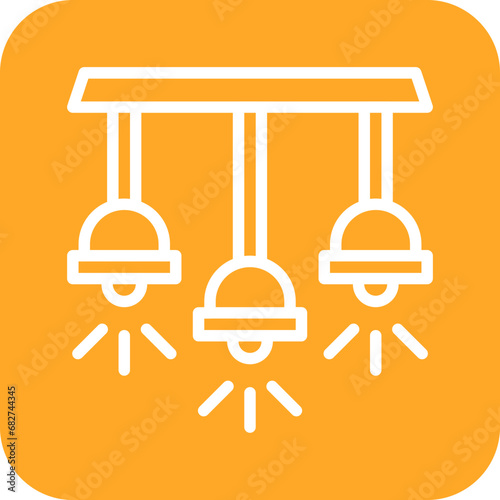 Ceiling Lamp Icon