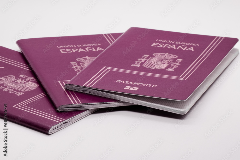 Spanish passport, country access document Spanish passport, country access document