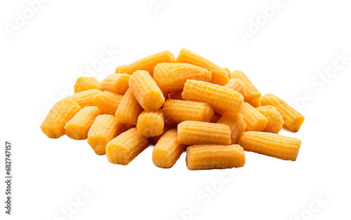 Crisp Baby Corn on transparent background
