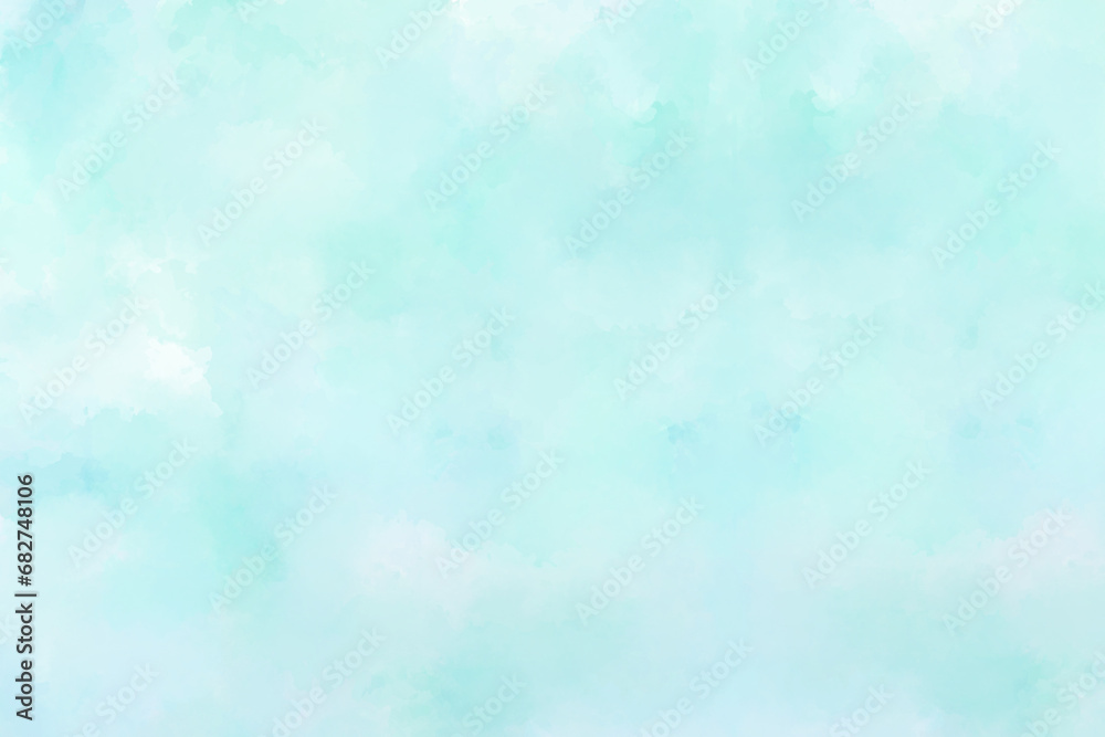 Pastel blue watercolor texture background