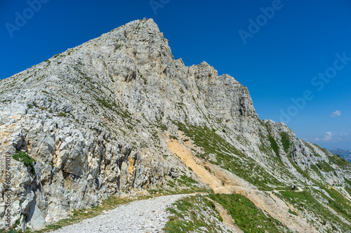 Cima Carega, the highest mountain in the homonymous mountain range