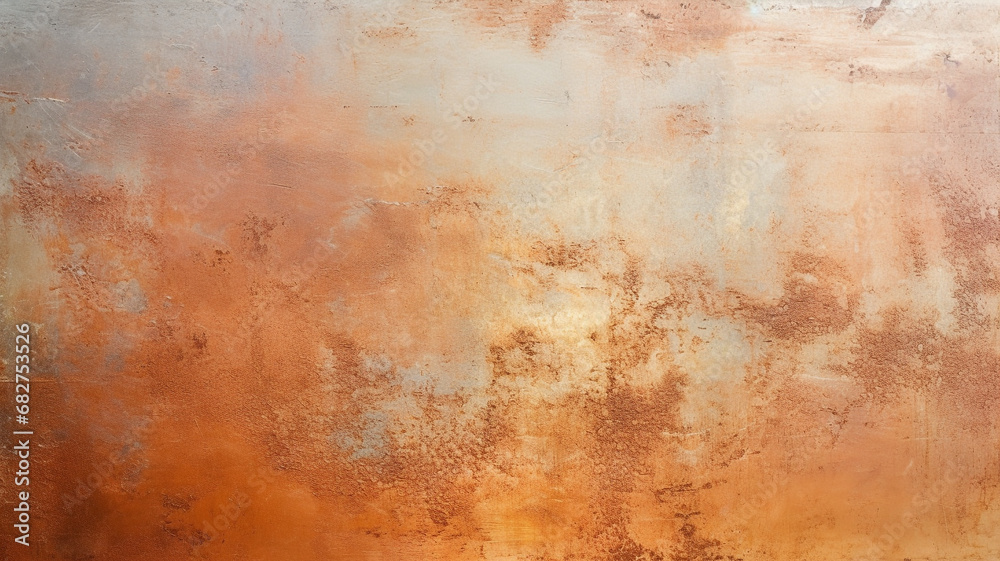 old grunge copper rustic texture for background