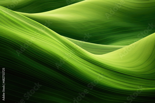 Abstract green lines and hills  wallpaper background
