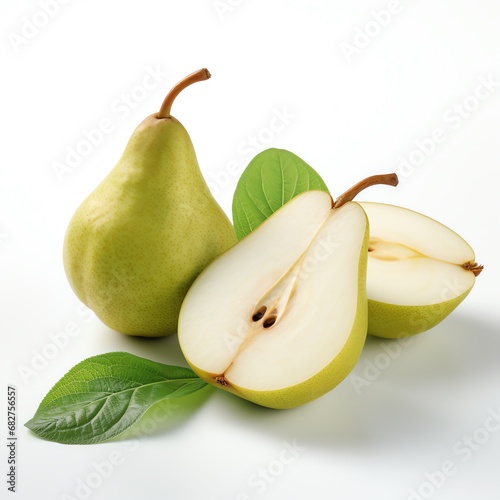a pear and a half of pear