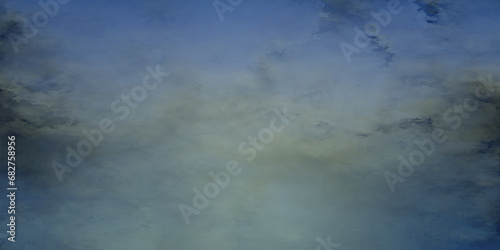 Fotografia blue sky and clouds, aerial view from high altitude of earth covered with puffy