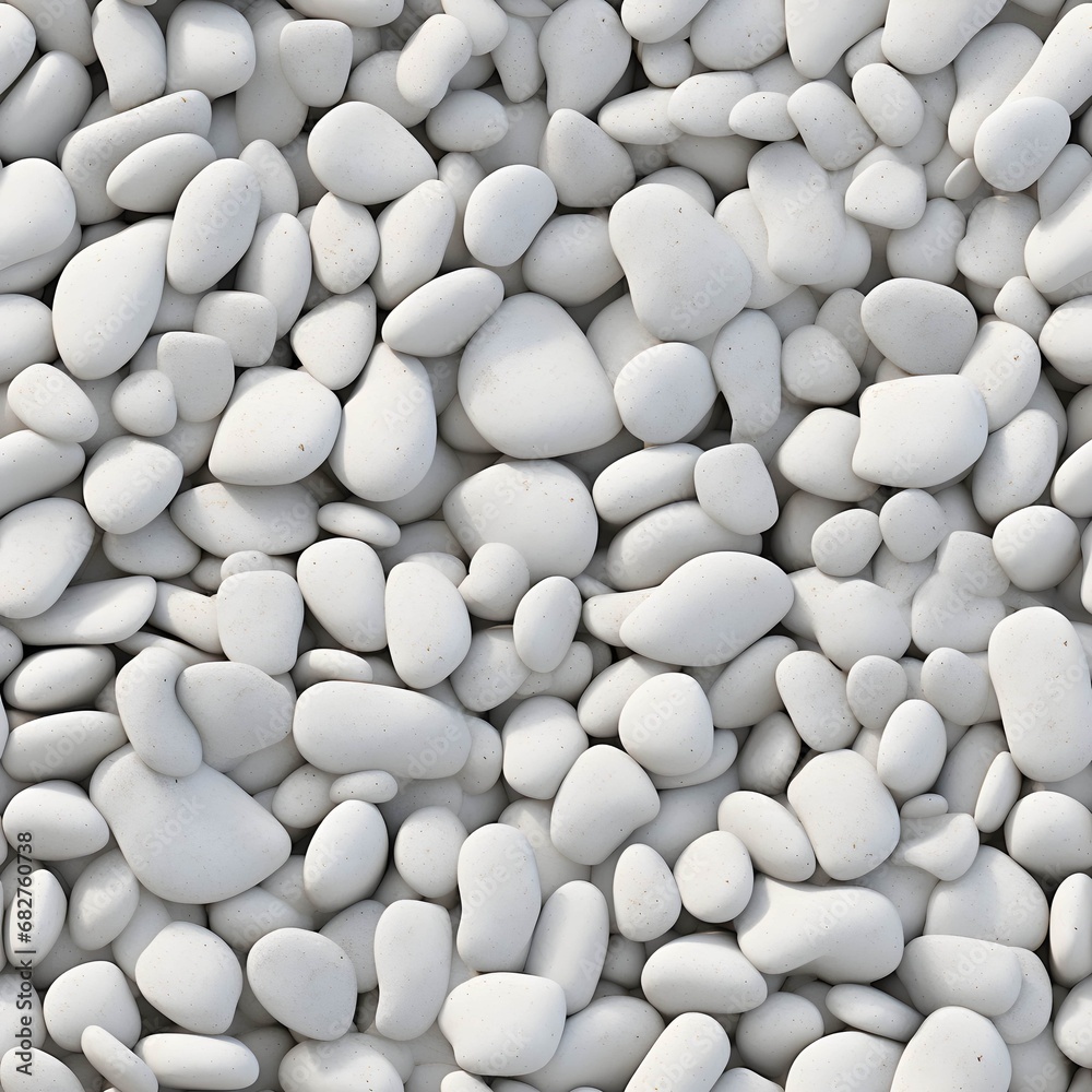 white stones texture. Rock surface. Seamless Pattern. Generative AI white stones texture. Rock surface. Seamless Pattern. Generative AI