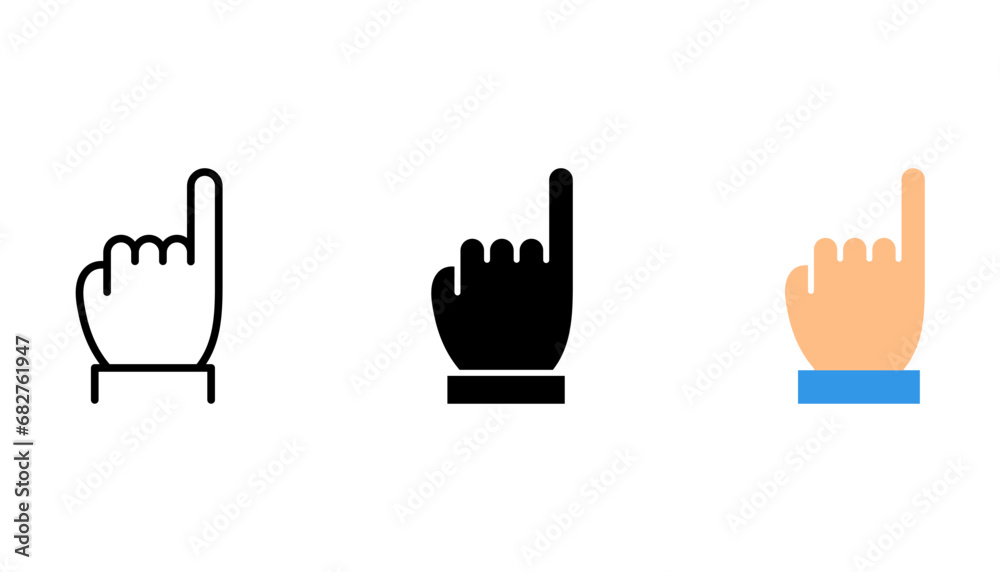 Pinky swear, or pinky promise icon set. vector illustration on white background Pinky swear, or pinky promise icon set. vector illustration on white background